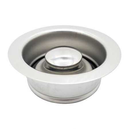 ISE Garbage Disposal Flange Assembly With Stopper - Stainless S
